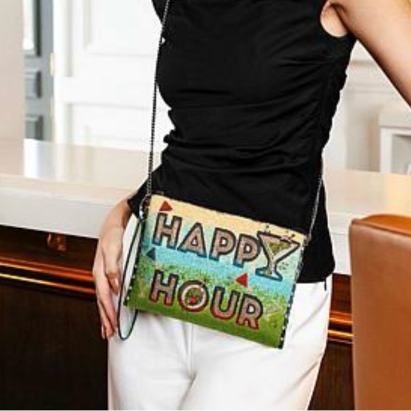 Mary Frances Happy Hour Hand Beaded Clutch - Picture 2 of 8